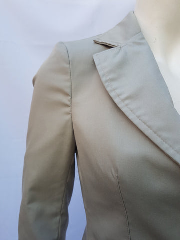 Blazer Beige Mujer