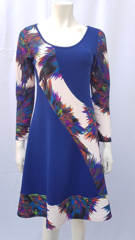 Vestido Azul Francia talla L