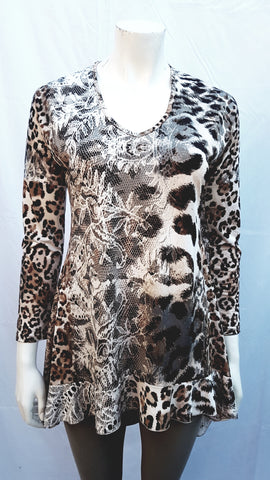 Polera Animal Print Santiago