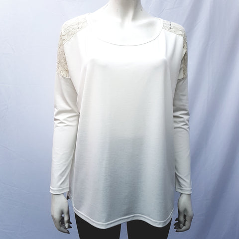 Polera blanca Mujer Online Santiago