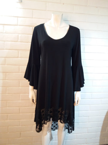 Vestido Cocktail Negro talla XL