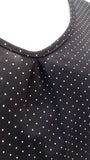 Polera lunares mujer