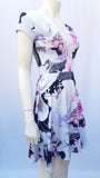 Vestido Corto Evasé Mujer