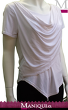 Polera Drapeada de Mujer - Ropa Maniqui - Clásicos