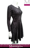 Vestido evasé a la rodilla - Ropa Maniqui