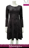 Vestido evasé a la rodilla - Ropa Maniqui