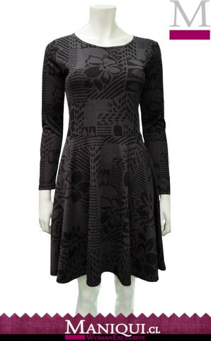 Vestido evasé a la rodilla - Ropa Maniqui